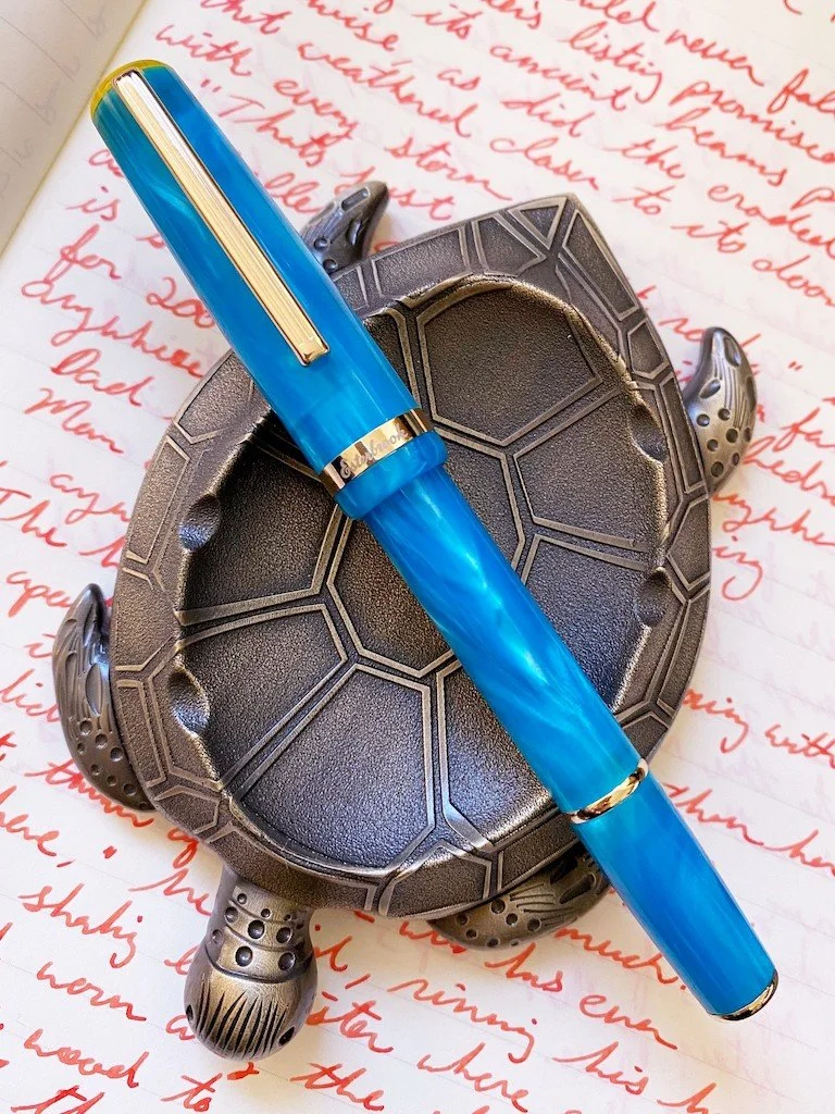 BRIESTA　ブリエスタ　BLUE Esterbrook JR Paradise Blue Breeze Fountain Pen Review — The